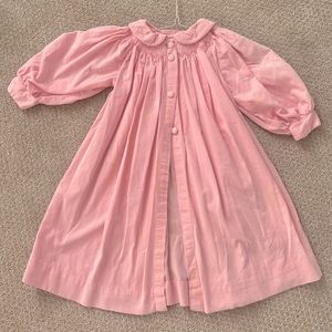 Pink Corduroy Dress Coat